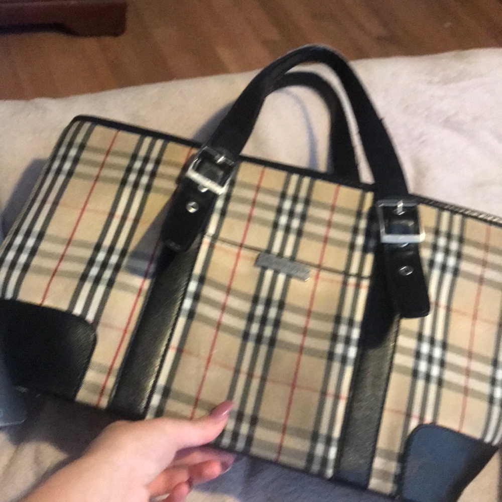 Berberry London plaid purse